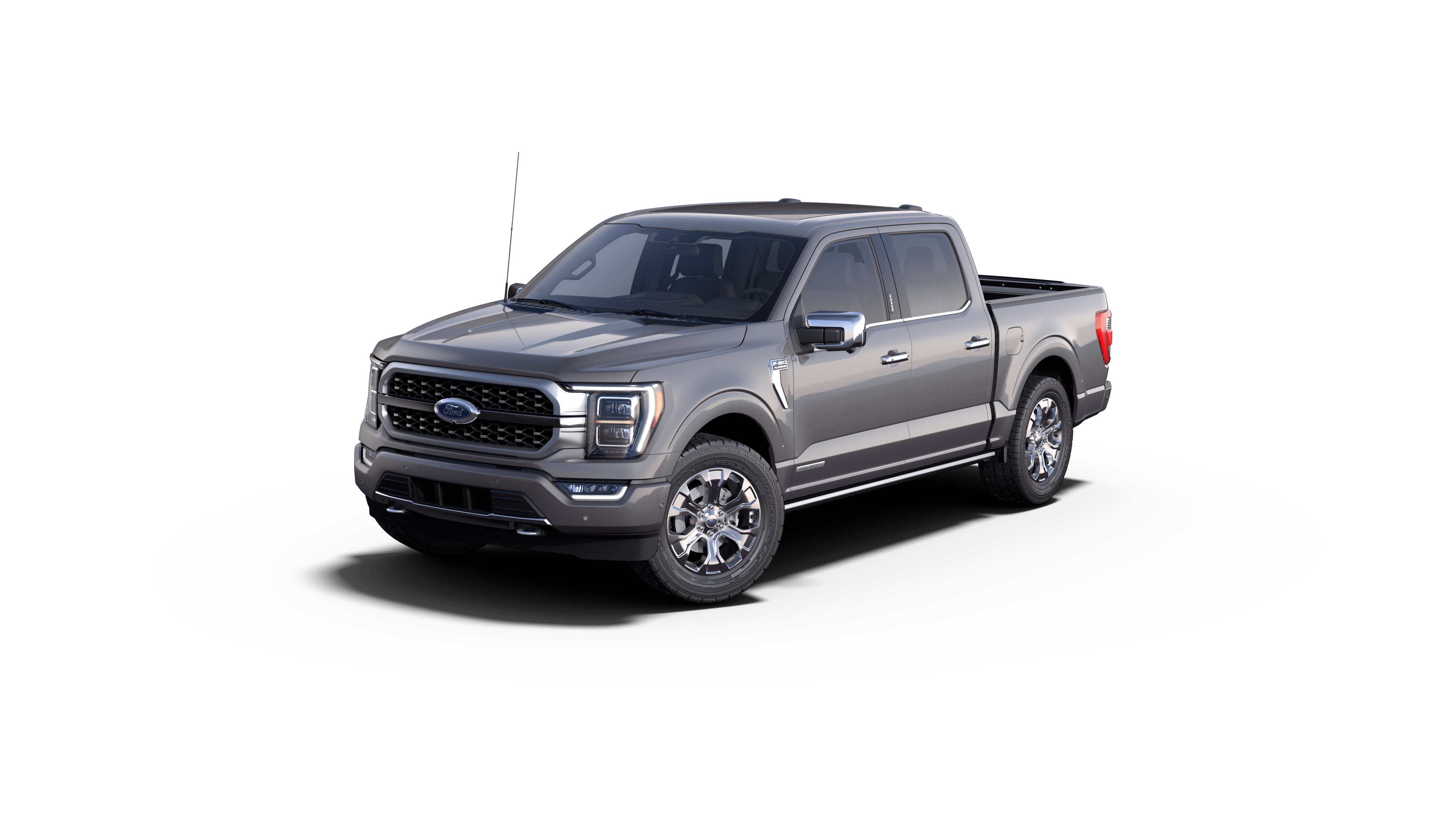 New 2021 Ford F150 Platinum 4WD SuperCrew 5.5' Box in Carbonized Gray